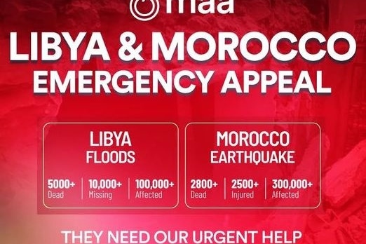 Jummah Fundraiser for Libya and Morocco