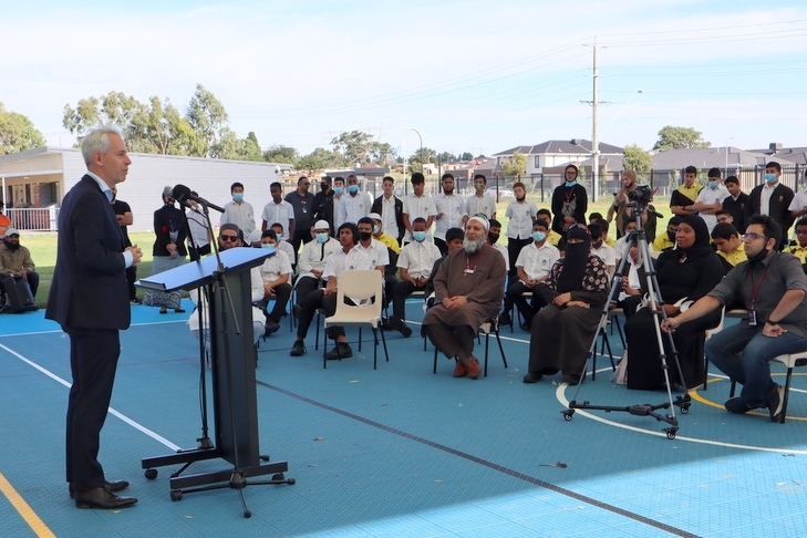 Special Assembly with Federal MP Andrew Giles