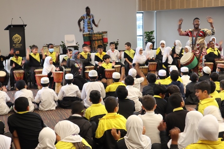 Year 4: African drumming and exhibitions