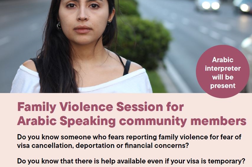 28 Aug: Family Violence Information Session