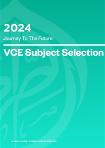 2024 VCE Subject Selection Handbook